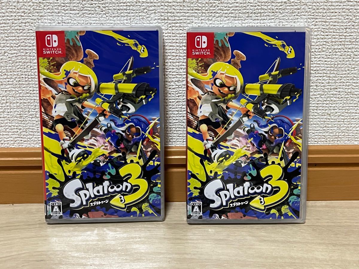 ニンテンドースイッチ スプラトゥーン 有機EL 2台 ソフト2本付き