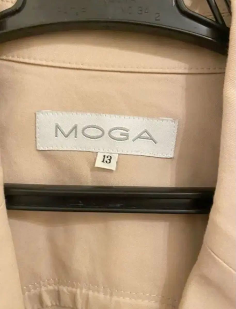 MOGA 裾フレア　スプリングジャケット　ベージュ　！送料込み！13号！