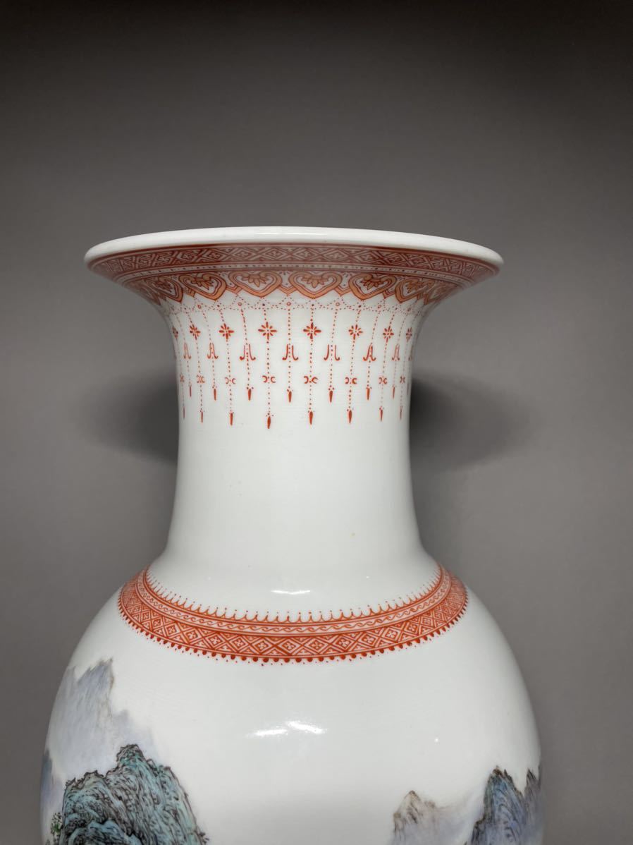 中国美術 磁器 花瓶 古玩 年代品-