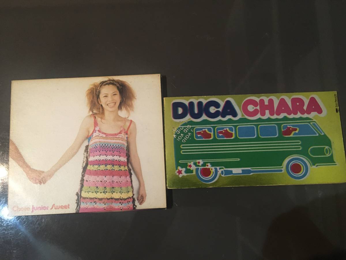 CHARA / JUNIOR SWEET , DUCA(8cm CD Single) 2枚セット チャラ_画像1