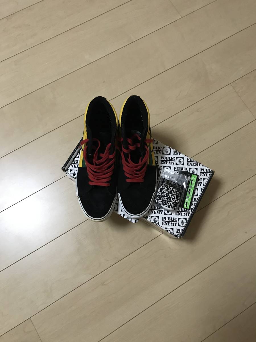店舗・通販 シュプリーム別注PublicEnemyパブリックエナミーSK8-HI新品