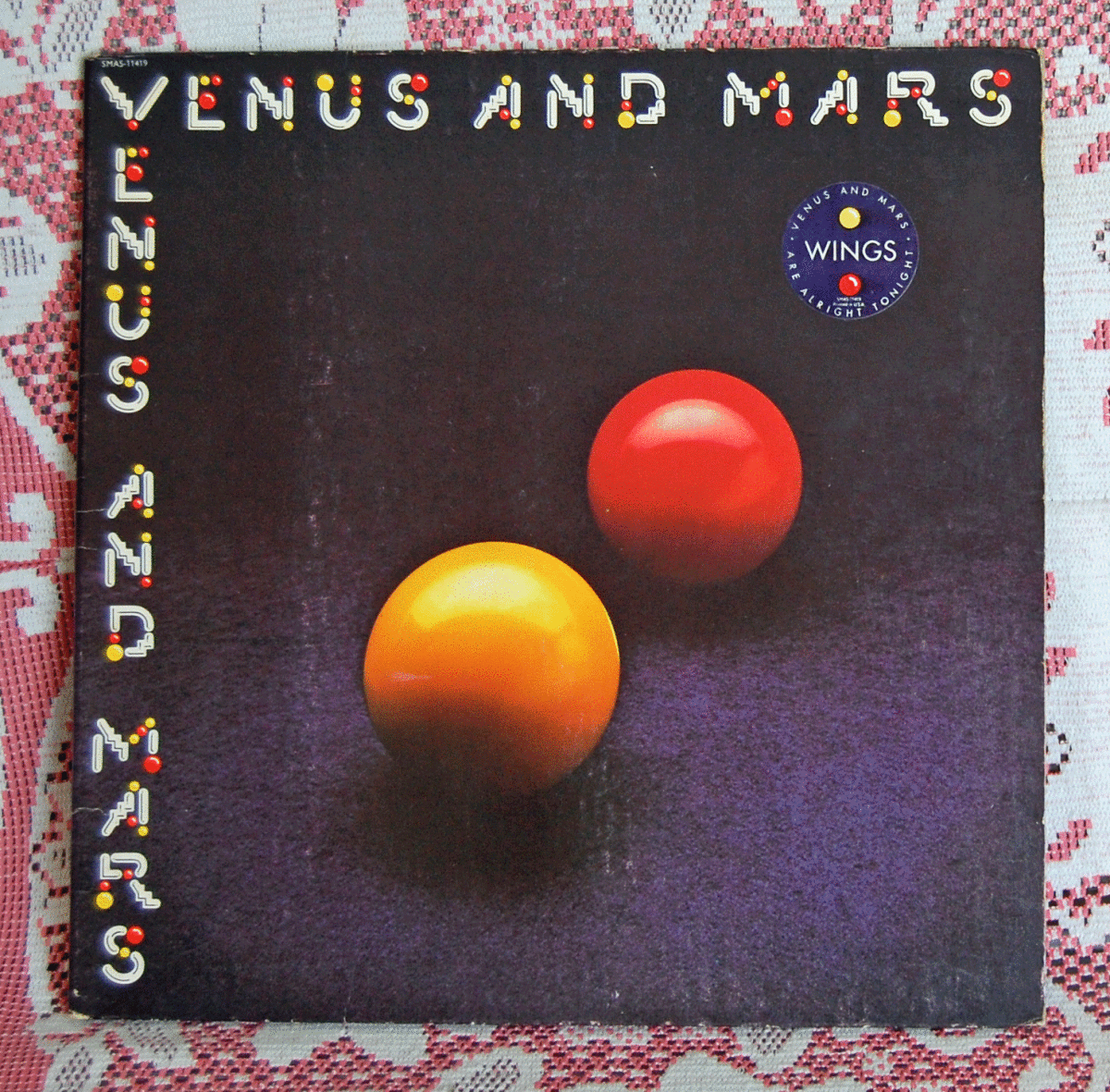 WINGS～VENUS　AND MARS/ポールマッカートニー＆ウイングス～ヴィーナス・アンド・マース/US盤_画像1