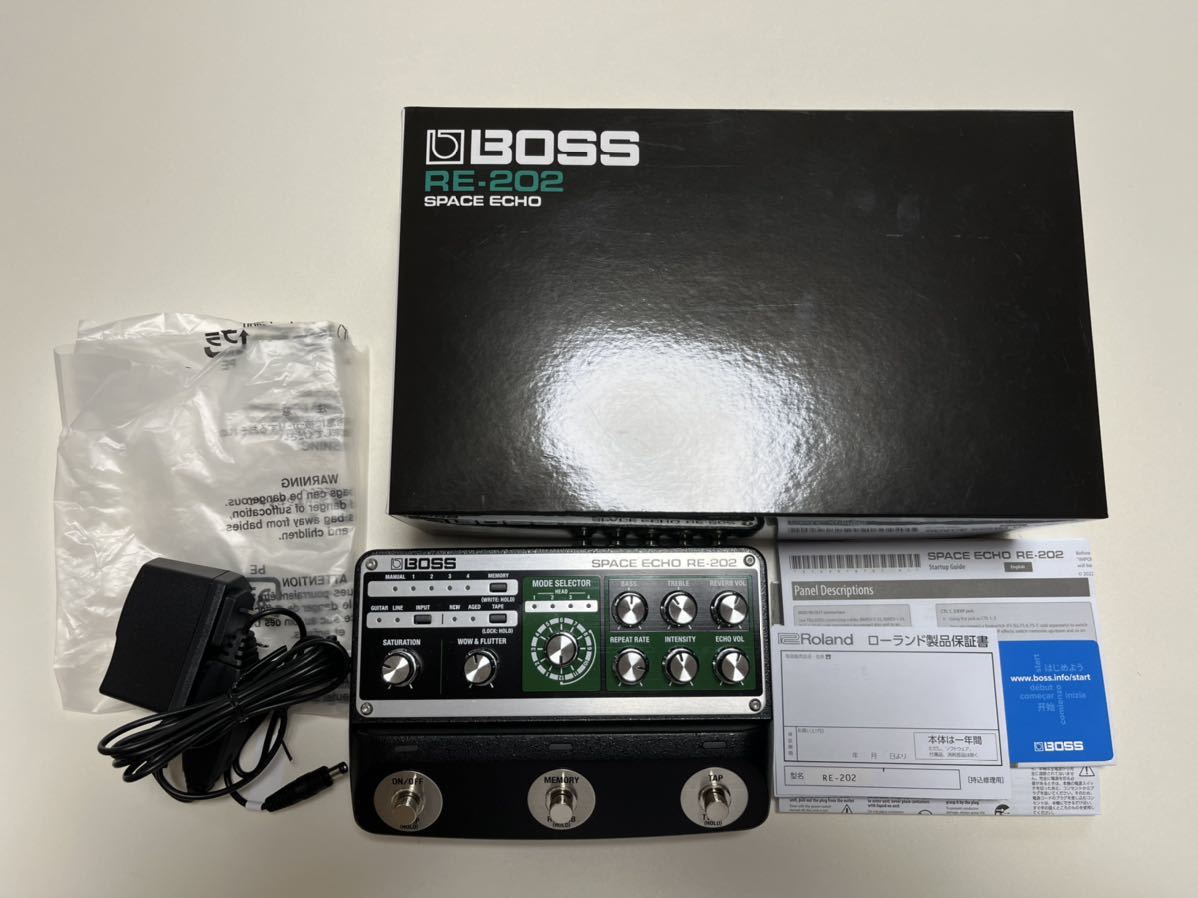 BOSS RE-202 SPACE ECHO ボス エフェクター ほぼ新品 | www