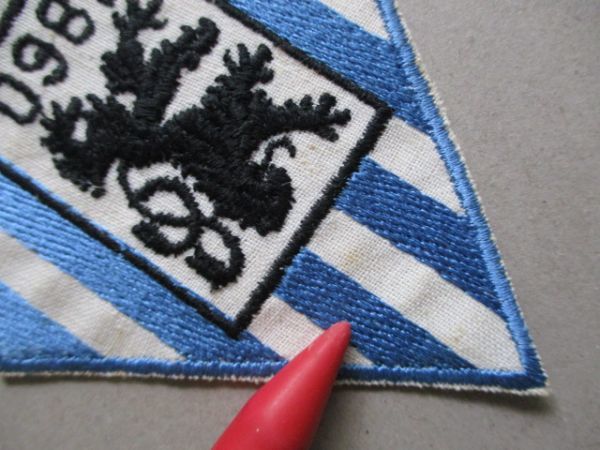 70s TSV1860ミュンヘンmuenchenサッカー刺繍ワッペン/紋章ドイツBundesligaブンデスリーガSOCCERパッチFOOTBALLライオンpatches V182_画像9