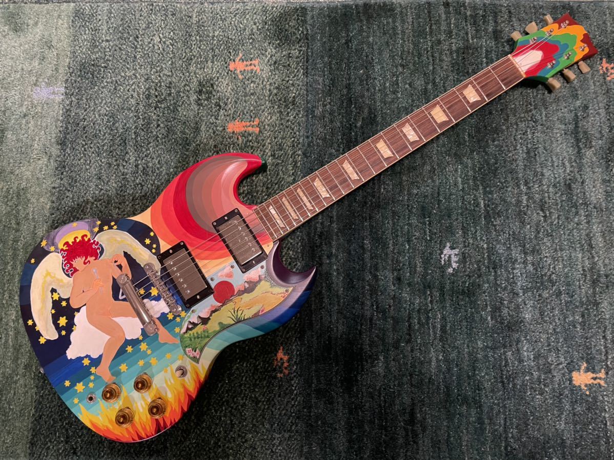 エリック・クラプトン サイケデリックSG クリームEric Clapton ザ・フールギター