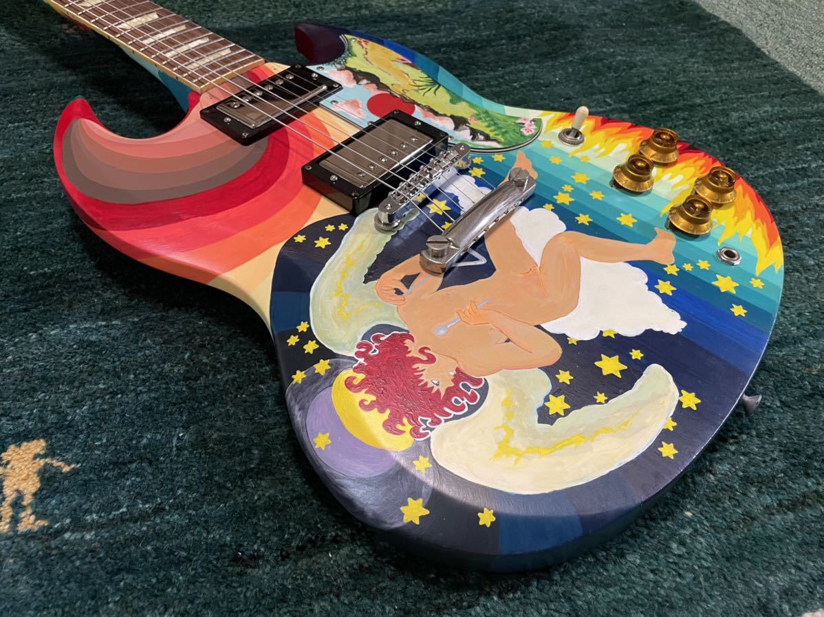 エリック・クラプトン サイケデリックSG クリームEric Clapton ザ・フールギター 4