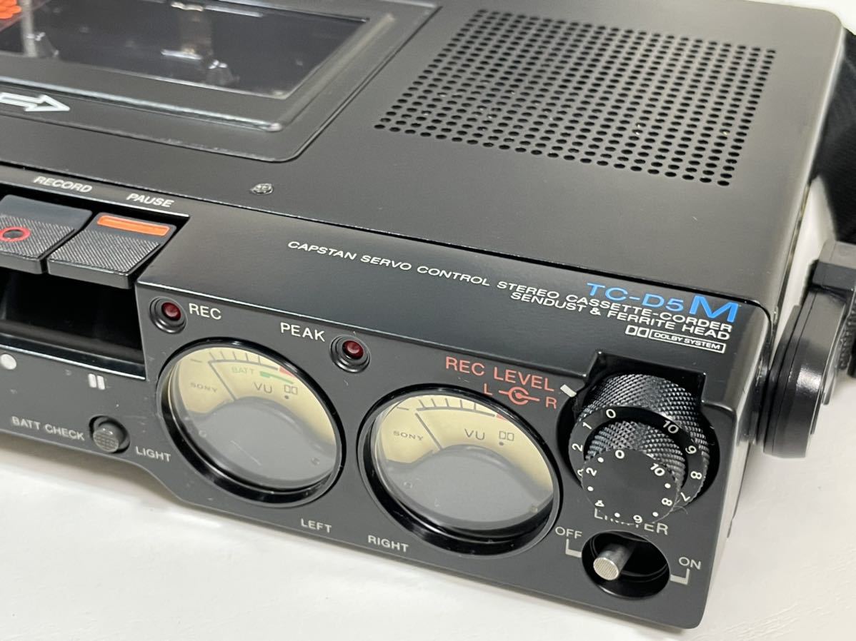 ジャンク SONY ソニー TC-D5M ポータブルカセットレコーダー | citerol