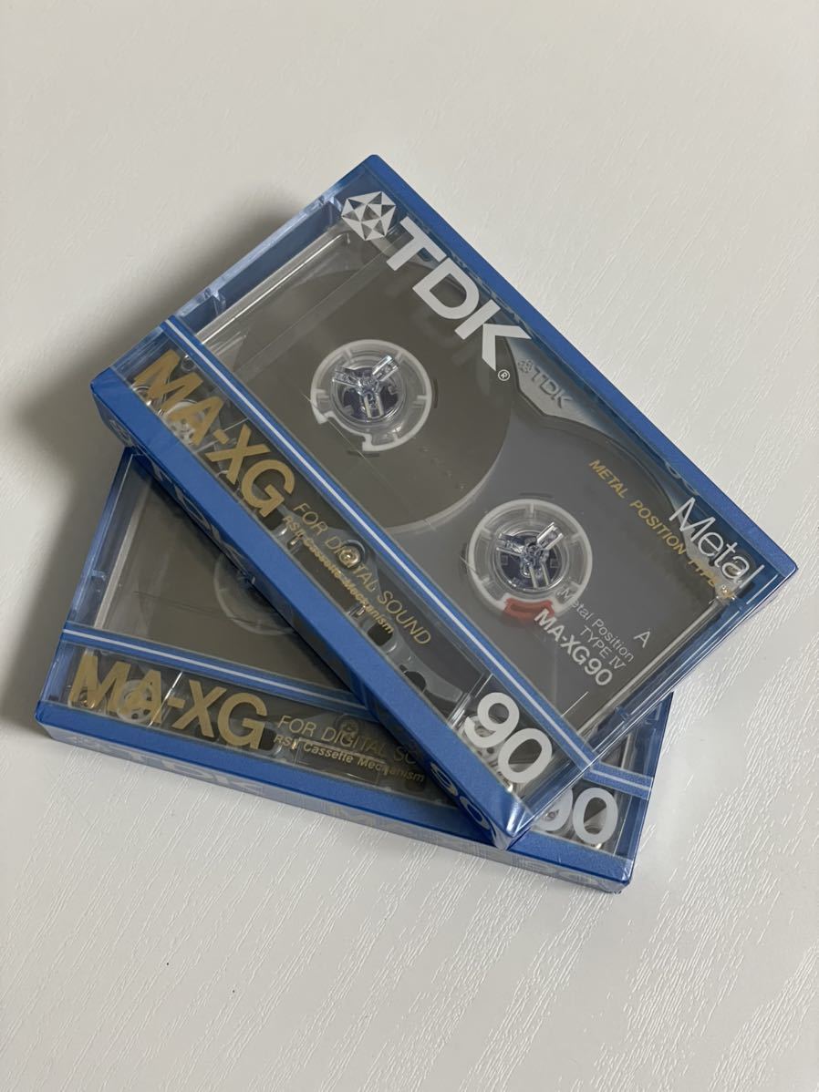 未開封 TDK MA-XG90 カセットテープ メタルテープ 90分 2本セット