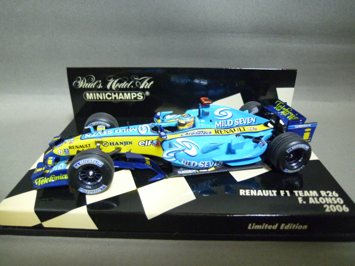 好評HOT】 ヤフオク! - ミニチャンプス PMA F1 1/43 ルノー R26 ワール