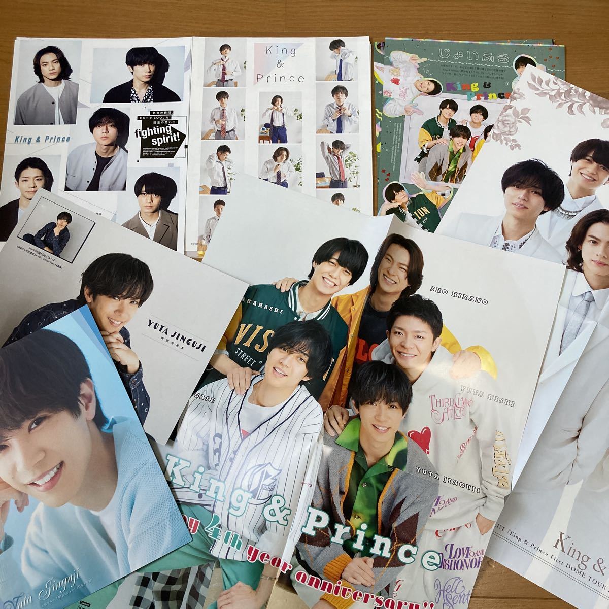 King&Prince 3誌分 切り抜き 32P+厚紙2+ピンナップ 2 duet King&Prince 3誌分 切り抜き 32P+厚紙2+ピンナップ 2 duet