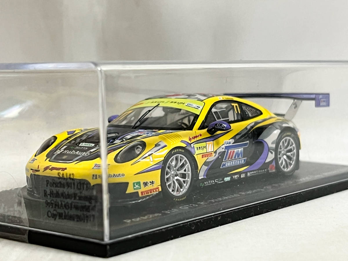 ケース未開封 Spark 1/43 ポルシェ 911 GT3 R Hubauto Racing ケース未開封 Spark 1/43 ポルシェ 911 GT3 R Hubauto Racing