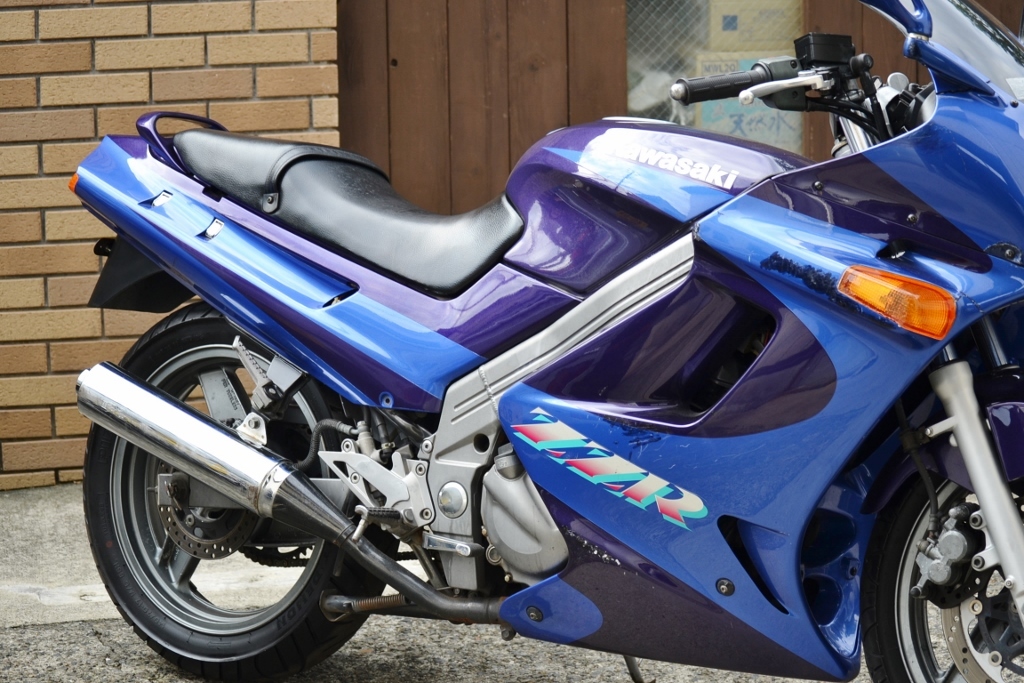 横浜市～ カワサキ ＺＺＲ２５０ 初期型 １９９４ EX250-H５ 程度良好_画像4