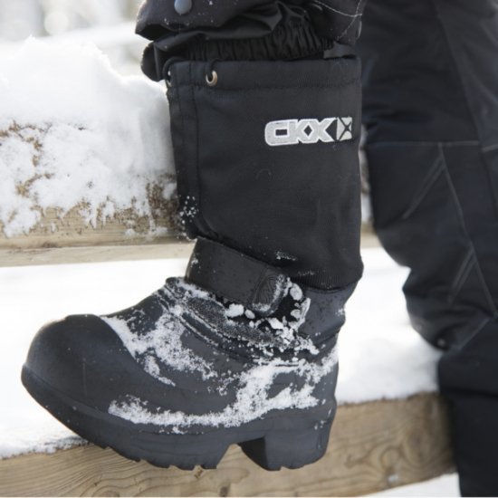 CKX スノーモービル 軽量 ブーツ 中綿入り TAIGA BOOTS BLACK ブラック 防水 防寒 USサイズ 10 約27cm カナダ 黒 新品未使用_イメージ写真