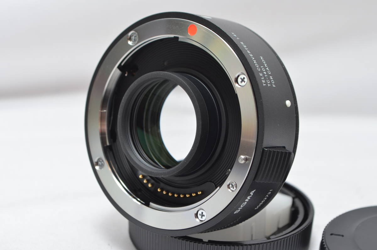 4563【極上品】 SIGMA テレコンバーター TC-1401 キヤノン用 #4563