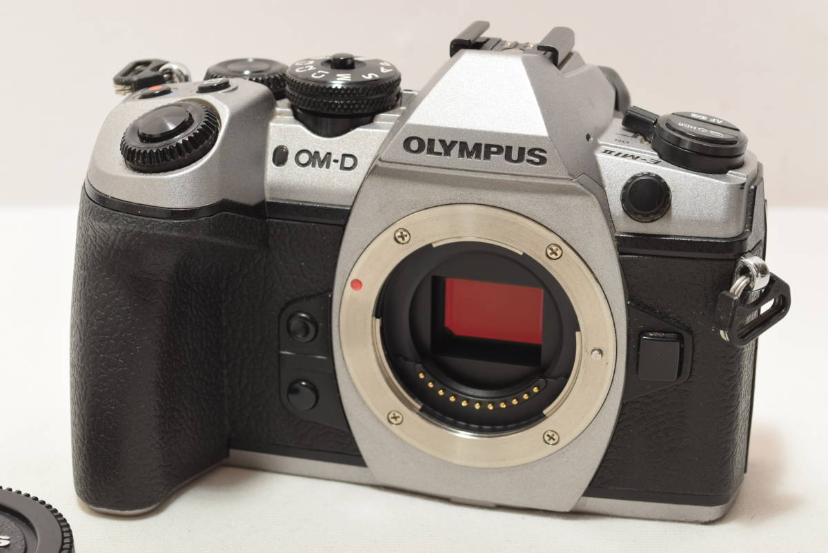 OLYMPUS ミラーレス一眼 OM-D E-M1 MarkⅡボディ シルバー #4482