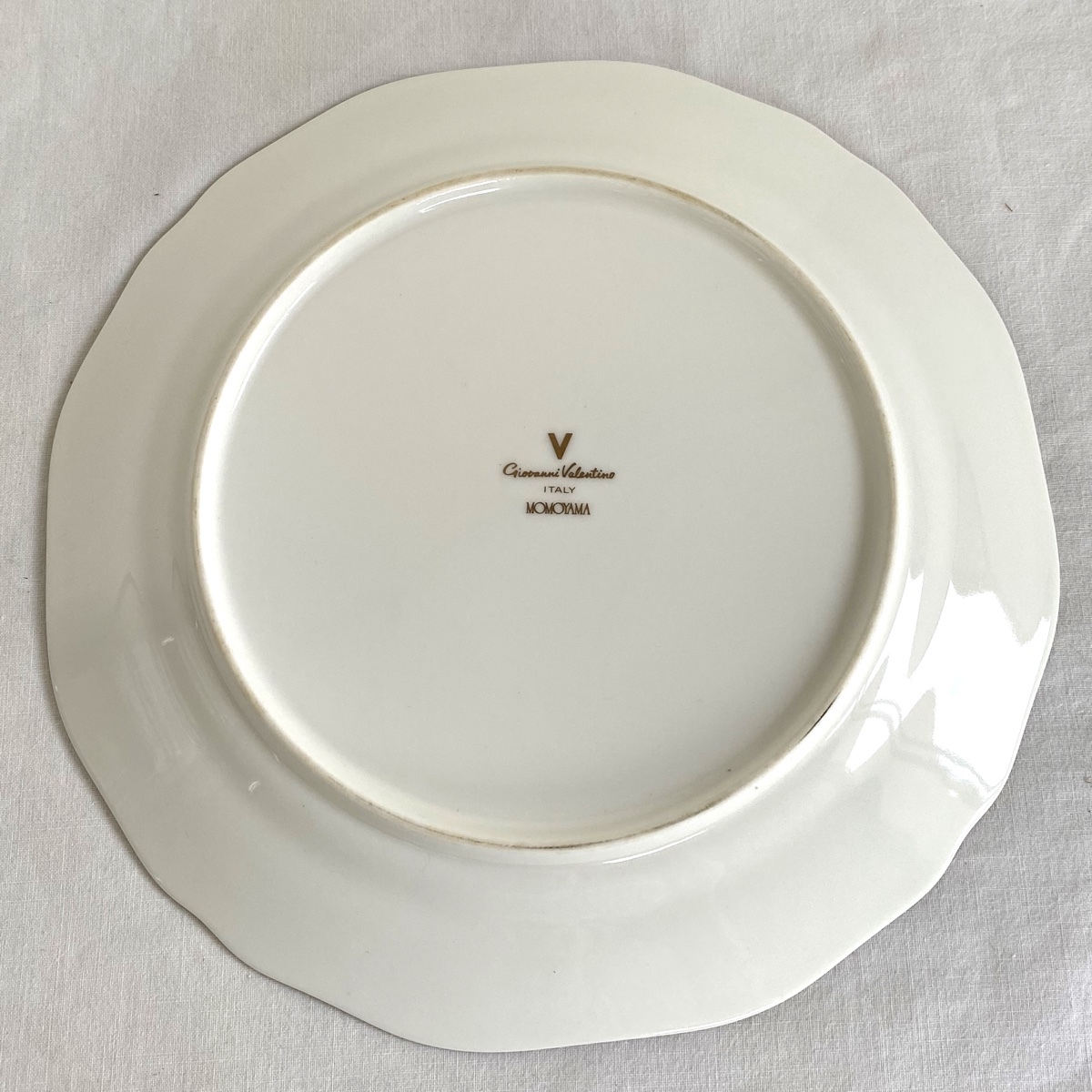 GIOVANNI VALENTINO ヴァレンティノ MOMOYAMA オードブルセット 大皿1枚 小皿5枚 セット 未使用 長期保管品_画像5