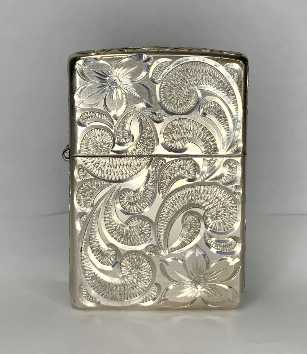 ZIPPO 純銀製 5面仕上-