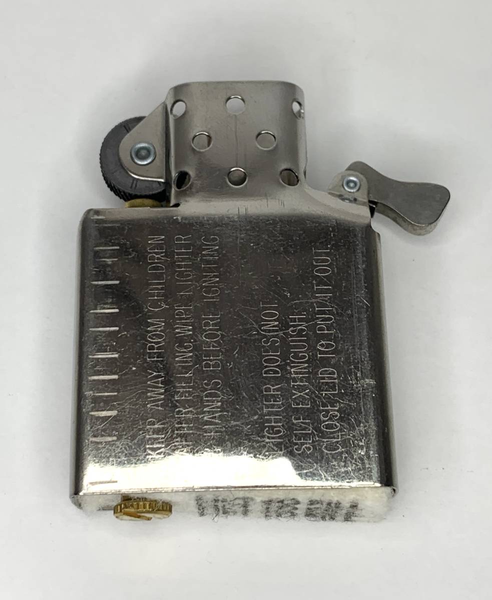Zippo STERLING スターリングシルバー 1997年製 純銀 2面彫り ジッポ