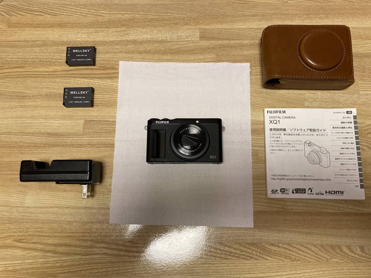 FUJIFILM デジタルカメラ XQ1 ブラック F FX-XQ1 B 通販