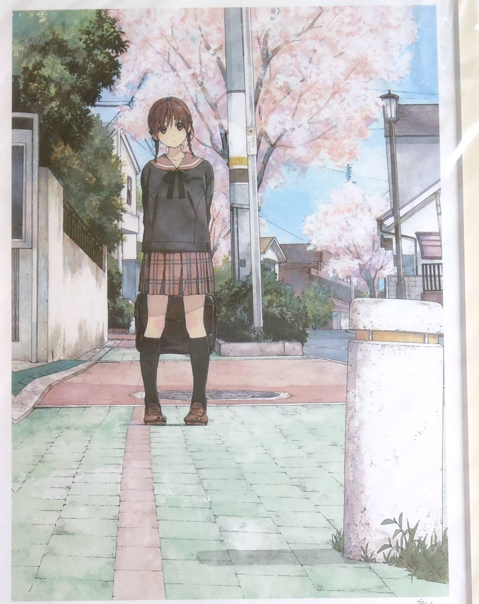 白身魚 (堀口悠紀子) イラスト展 直筆サイン・シリアルナンバー 白身魚 (堀口悠紀子) イラスト展 直筆サイン・シリアルナンバー