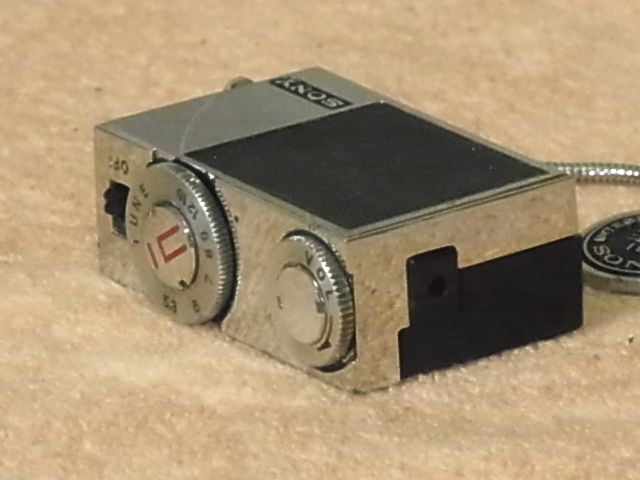  SONY【ICR-120 】 ヴィンテージ スピーカーで鳴る世界最小マッチ箱ラジオ ♪中古品 管理 22011882_画像5