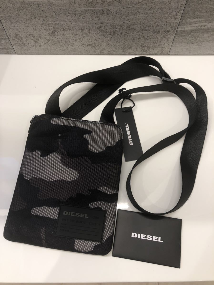 大注目商品 DIESEL ストラップとタグ付き ショルダーバッグ ショルダーバッグ