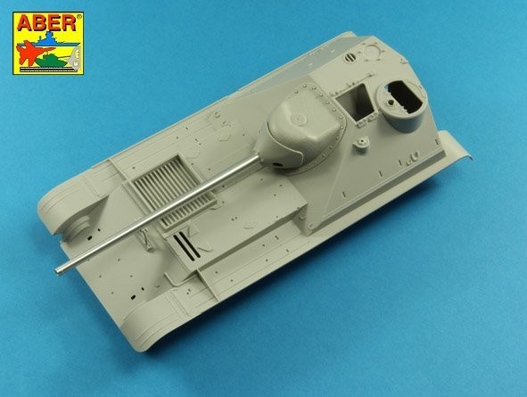 アベール 35L219 1/35 ソビエト SU-101駆逐戦車用 100mmD10S砲身（トランペッター用)_画像5