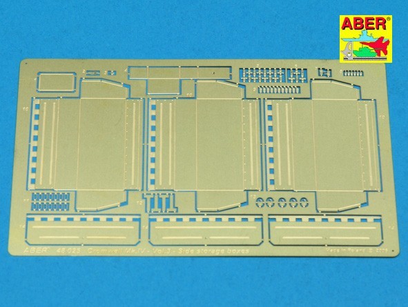 アベール 48025 1/48 イギリス クロムウェル巡航戦車Vol.3側面工具箱(タミヤ用)_画像1