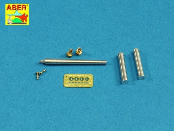 アベール 35L198 1/35 イギリス ヴィッカース中戦車用 砲身・機銃(ホビーボス用)