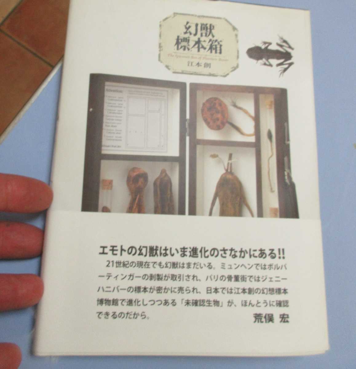 幻獣 妖精 標本 虫人間 真作 江本創 幻獣標本箱 収録作品 幻獣 妖精 標本 虫人間 真作 江本創 幻獣標本箱 収録作品