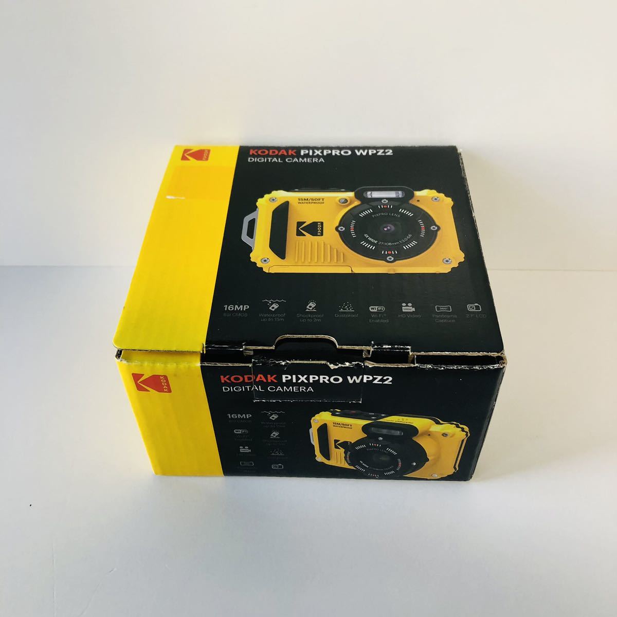 新品☆ Kodak PIXPRO デジタルカメラ イエロー WPZ2