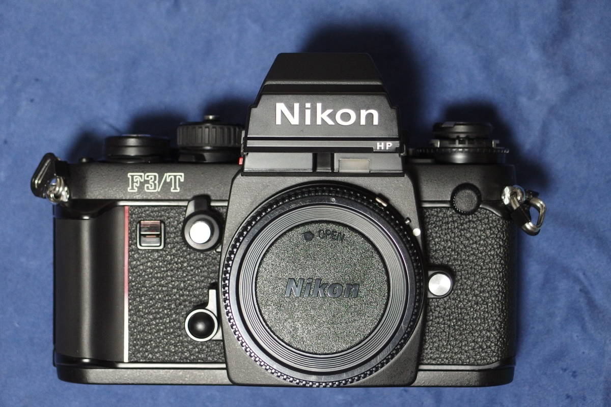 美品 】Nikon F3/T HP チタン ハイアイポイント ブラック ボディ