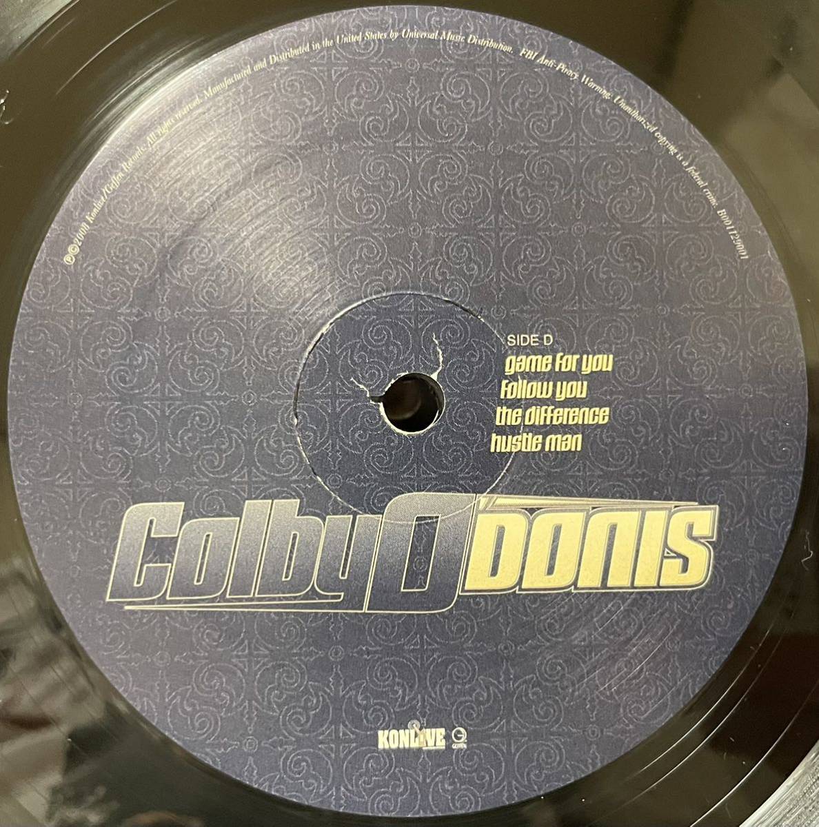 Colby O'donis 人気曲WHAT YOU GOT収録のアルバム2枚組 12inchその他にもプロモーション盤 レア盤 人気レコード 多数出品中_画像8