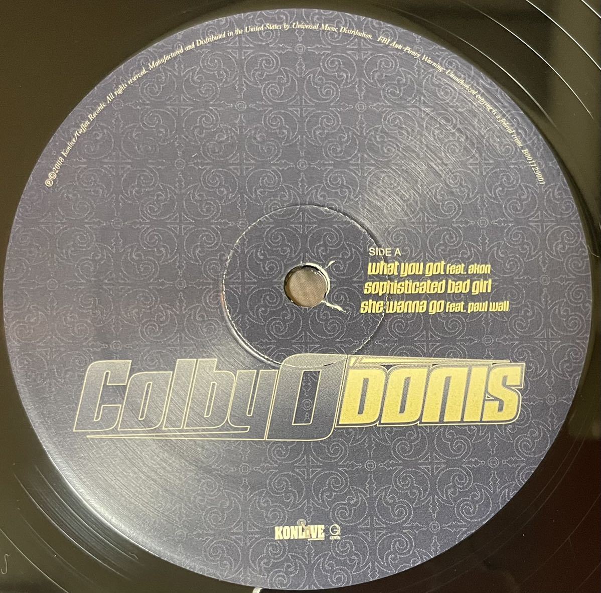 Colby O'donis 人気曲WHAT YOU GOT収録のアルバム2枚組 12inchその他にもプロモーション盤 レア盤 人気レコード 多数出品中_画像5