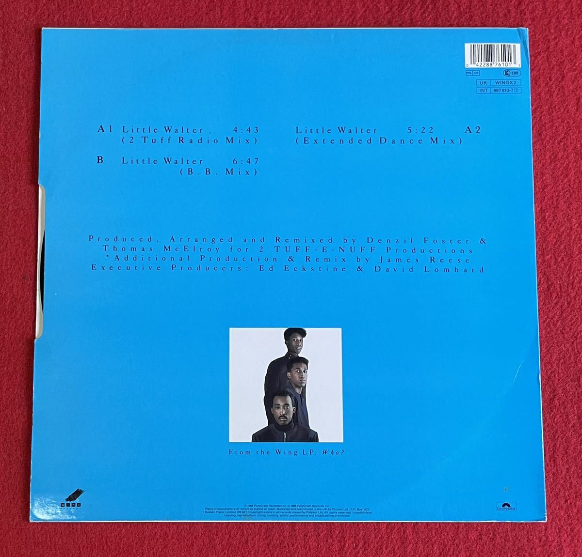 TONY TONI TONE' / LITTLE WALTER 12inch盤 その他にもプロモーション盤 レア盤 人気レコード 多数出品。の画像2