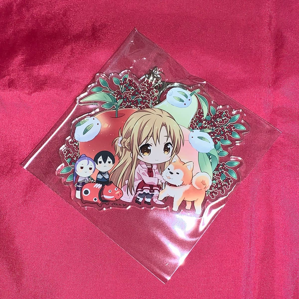 SAO ソードアート・オンライン ご当地 アスナ アクリルチャーム