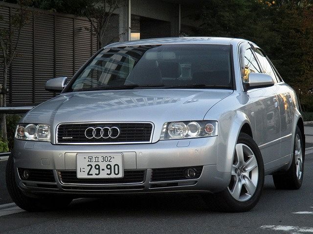 *04y Audi A4 3.0 quattro (4WD)SE HID black leather seat & seat heater bumper sonar CD changer vehicle inspection "shaken" H31 year 10 month 18 until the day 