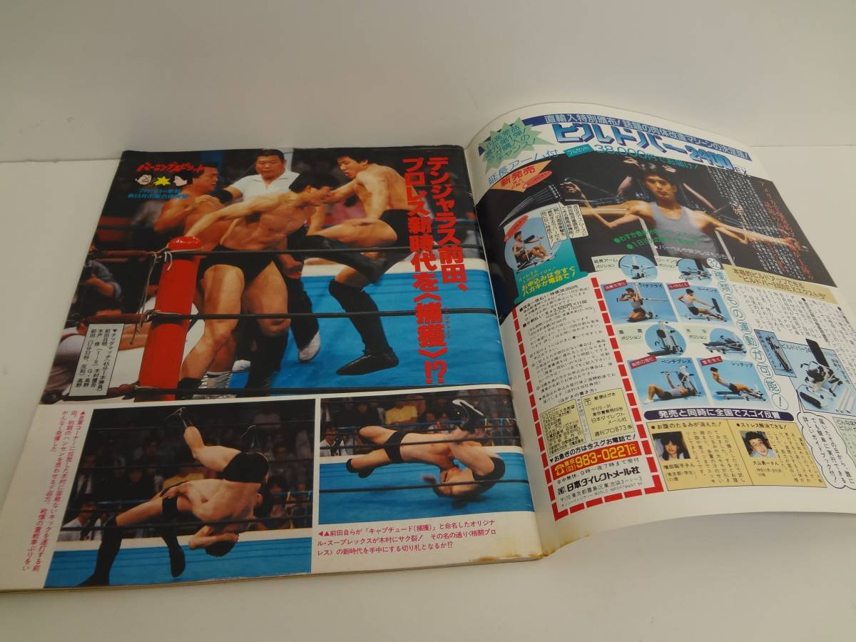 週刊プロレス　1986年　7/29　No155　全日本プロレス　サマーアクションシリーズ_画像4