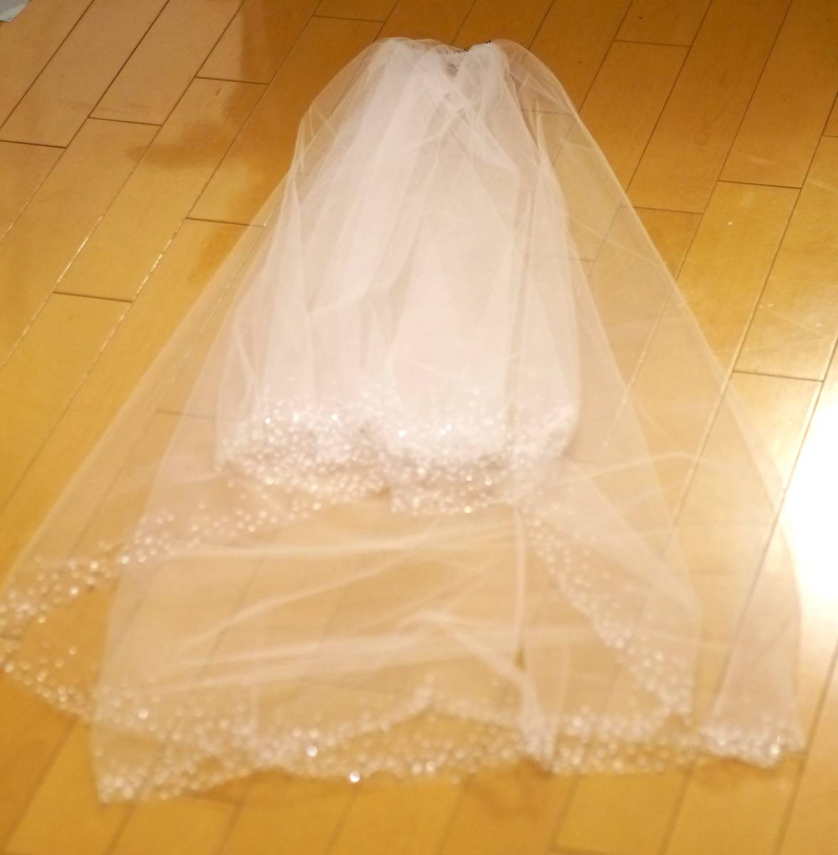 【最終】クラウディア/KURAUDIA 幸運のウェディングドレス オーロラの輝き_ベールです