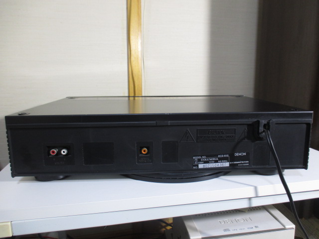 〓 往年のフルサイズCDプレーヤー デノン DCD-810, ギリ良品,保証 〓 DENON [002]_画像9