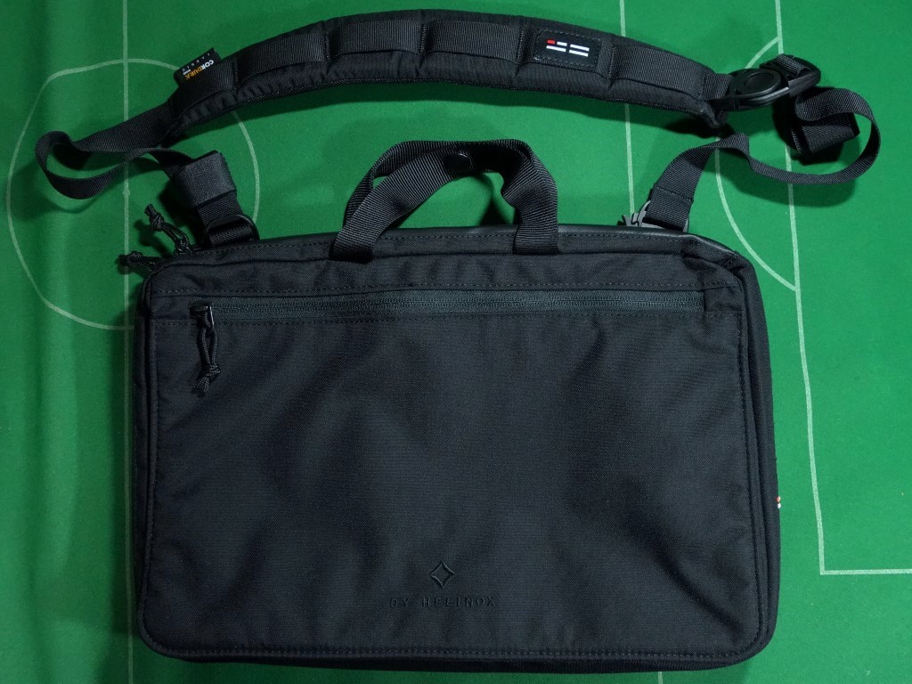*TERG by HELINOX 2WAY LAP top Cross 13 A4 size Note PC* tablet bag small size briefcase black unused!!!*