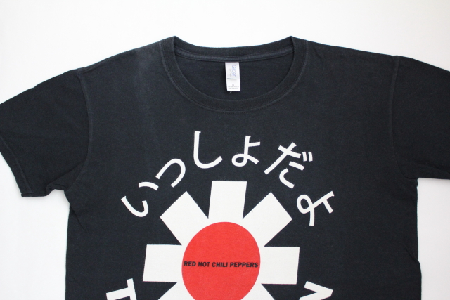 【レッチリ】レッド・ホット・チリ・ペッパーズ　Tシャツ　古着　バンドT　黒　日本語　フェスなどに_画像4