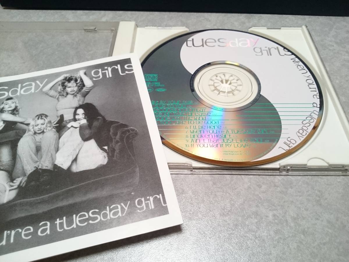 tuesday girls　チューズデイ・ガールズ「彼女はtuesday girl」CD 帯付_画像3