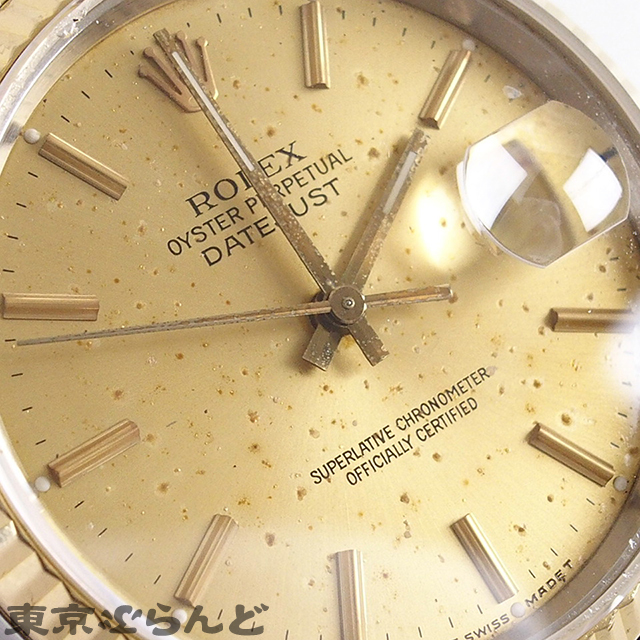 101626554 1円 ロレックス デイトジャスト 腕時計 メンズ 自動巻 SS