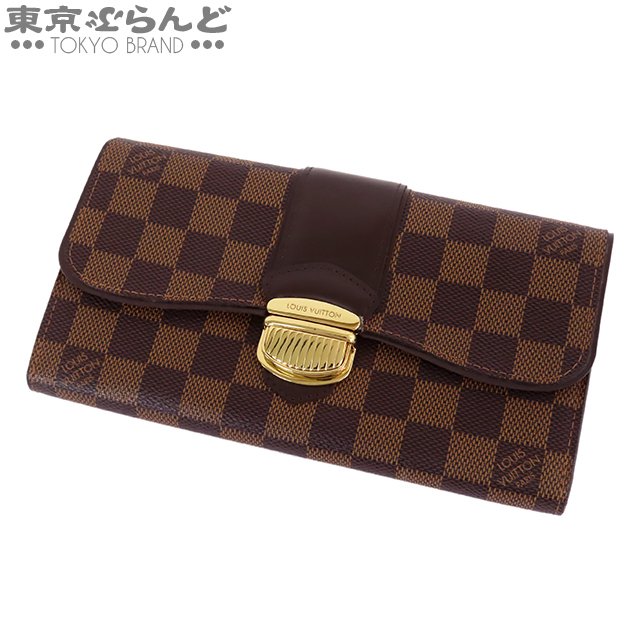 ルイヴィトン LOUIS VUITTON 二つ折り長財布 ポルトフォイユシスティナ