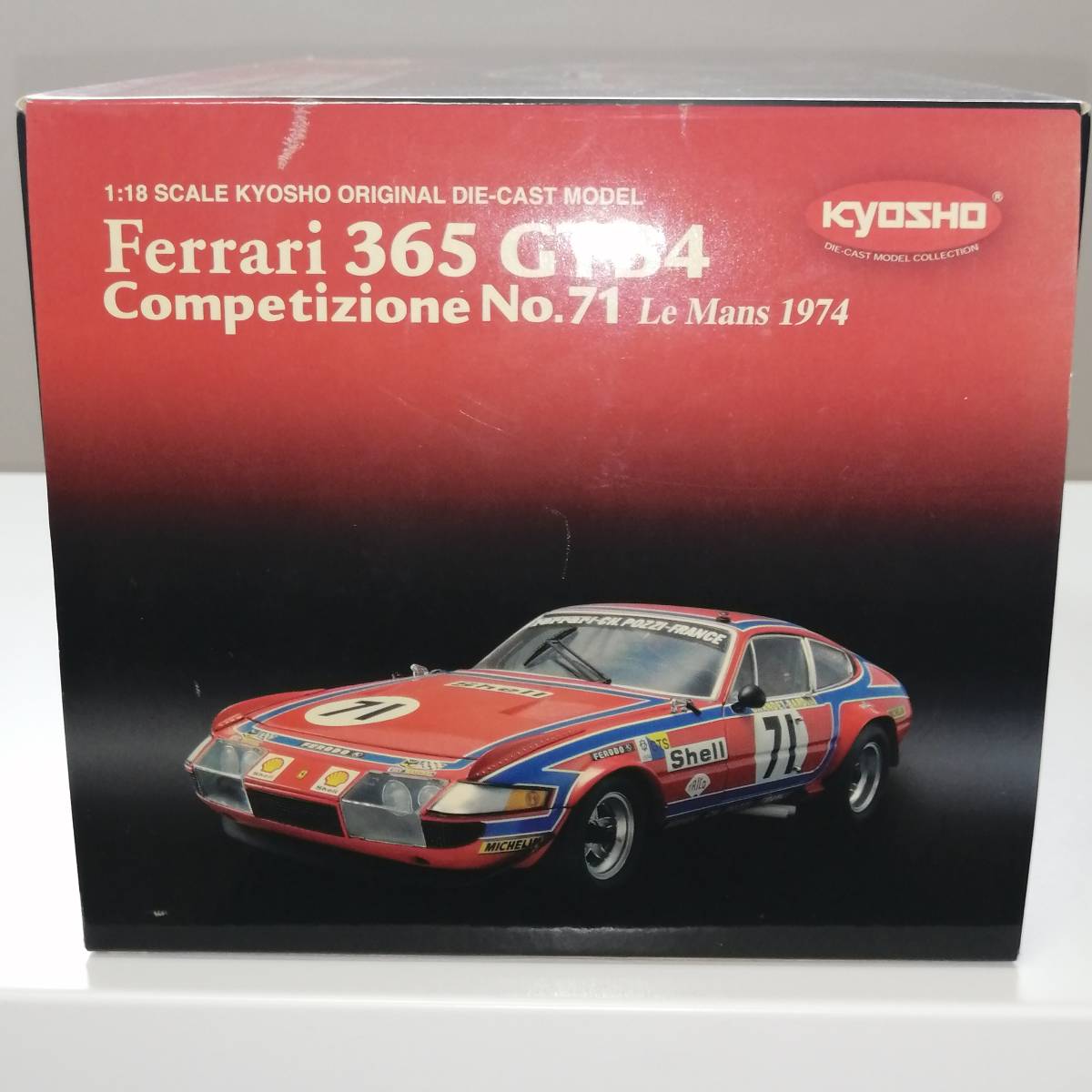 京商 KYOSHO 1/18 FERRARI 365 GTB4 フェラーリ 365 GTB4 ＃71 オートアート ミニチャンプス ミニカー 