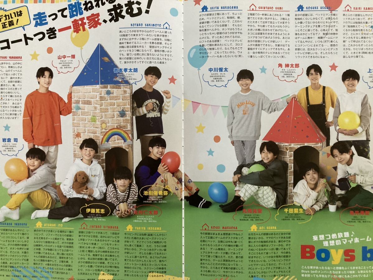 ブランド雑貨総合 Myojo GO Kids フレッシュJr ジャニーズJr 切り抜き