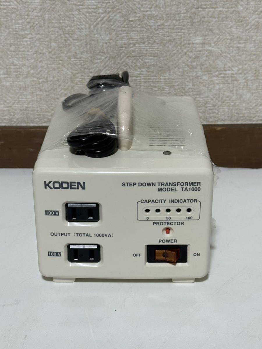 KODEN 変圧器 海外対応 1500W #TA-1500|PayPayフリマ