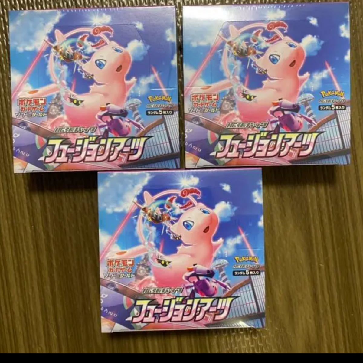 フュージョンアーツ 3box 未開封品｜PayPayフリマ