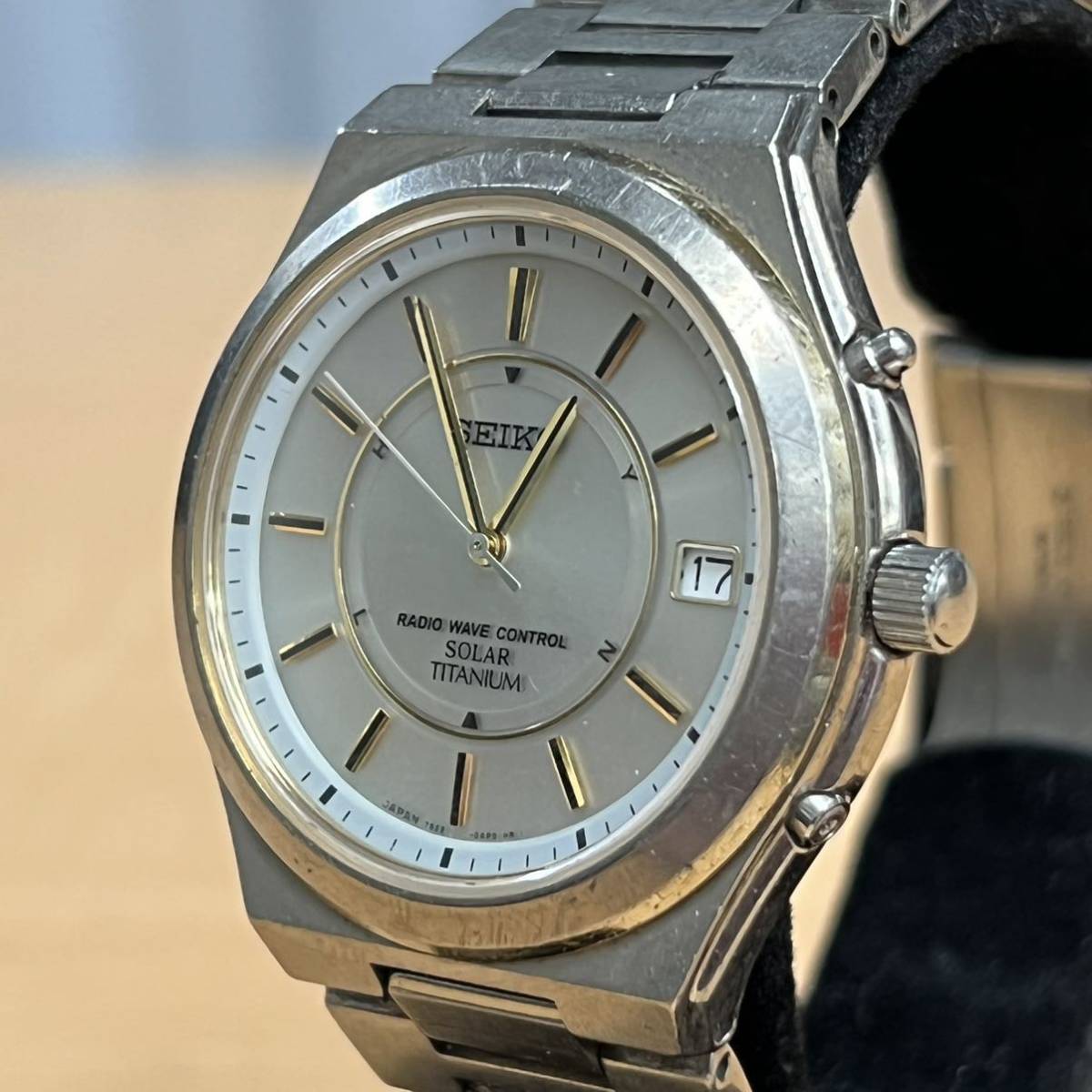 SI13 SEIKO セイコー スピリット チタニウム RADIO WAVE CONTROL SI13 SEIKO セイコー スピリット チタニウム RADIO WAVE CONTROL